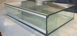 Matra Glass (Blacktown) photo of custom designed and made glass display unit